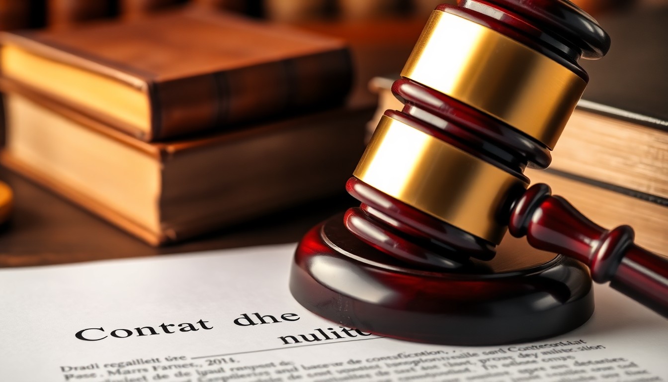 Les recours en cas de nullité d'un contrat mal rédigé