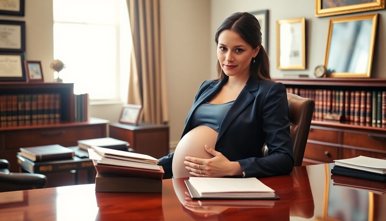 Les avantages d'être avocate enceinte dans le secteur légal